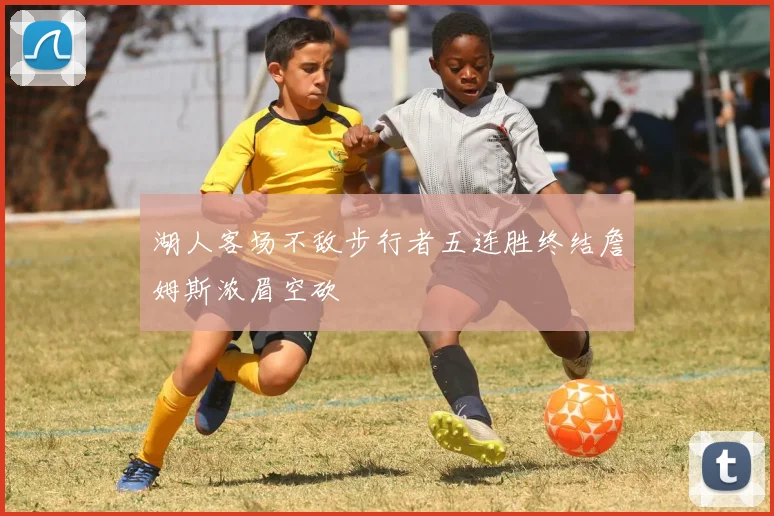 湖人客场不敌步行者五连胜终结詹姆斯浓眉空砍