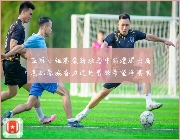 亚冠小组赛最新动态申花遭遇出局危机蓉城奋力追赶晋级希望海港明日迎战挑战