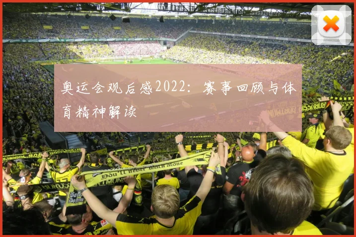 奥运会观后感2022：赛事回顾与体育精神解读