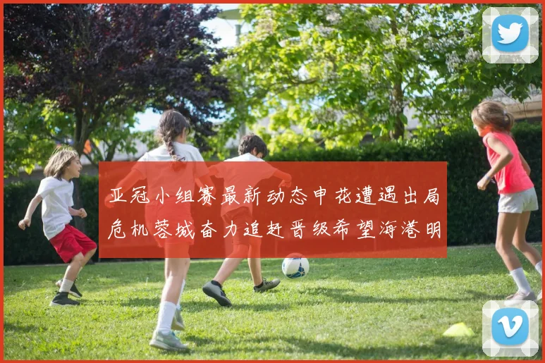 亚冠小组赛最新动态申花遭遇出局危机蓉城奋力追赶晋级希望海港明日迎战挑战